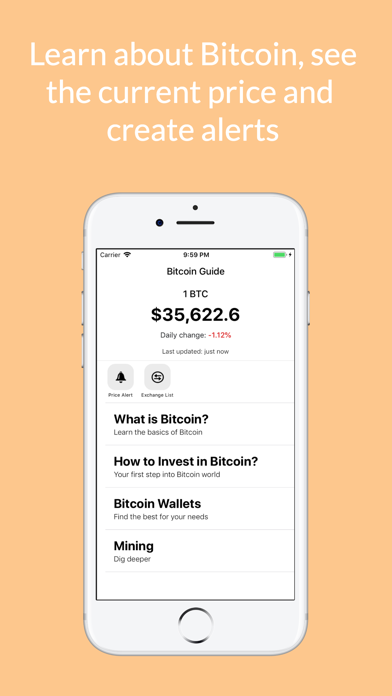 How to cancel & delete Bitcoin Guide - BTC Live Price from iphone & ipad 1