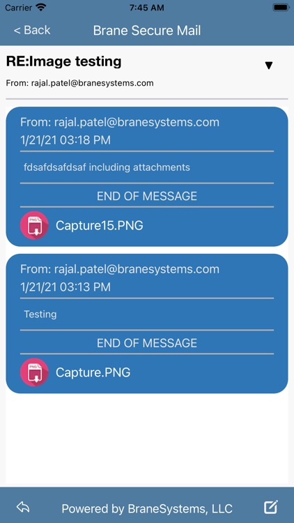 Brane Secure Email screenshot-4