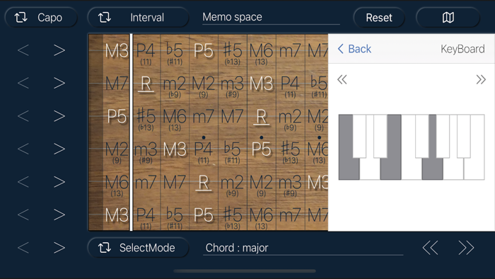 Fret Map