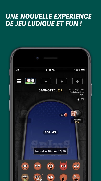 PMU Poker - Spins et Cash Game screenshot-5