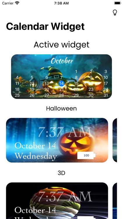 Widget - Color Calendar screenshot-1