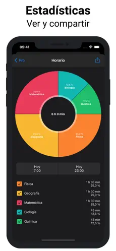 Captura de Pantalla 3 Horario - Smart Timetable iphone