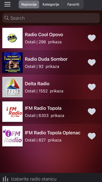 Srpske Radio - Српске радио screenshot 2