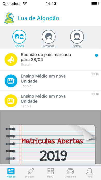 Escola Lua de Algodão screenshot 3