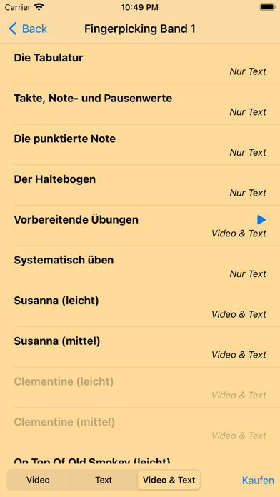 How to cancel & delete Fingerpicking-Fingerstyle für Anfänger from iphone & ipad 2