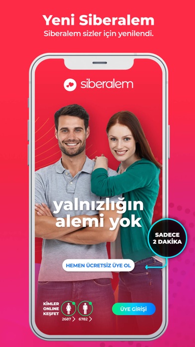 How to cancel & delete Siberalem - Arkadaş Ara Tanış from iphone & ipad 1