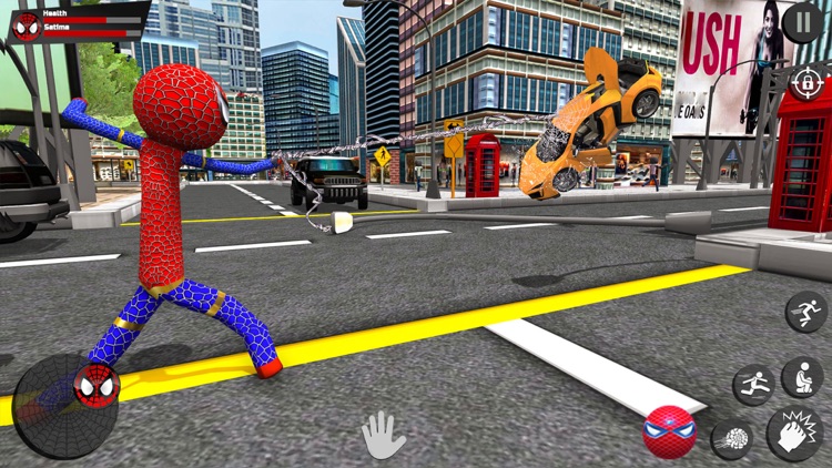 Spider Stickman Warriors Hero screenshot-4