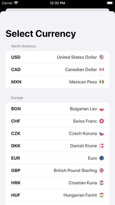 Currency Now screenshot 2