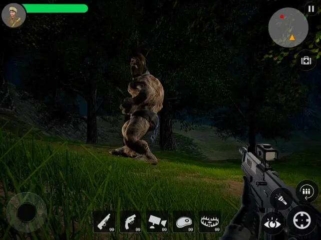 Bigfoot Monster Hunter Game, game for IOS