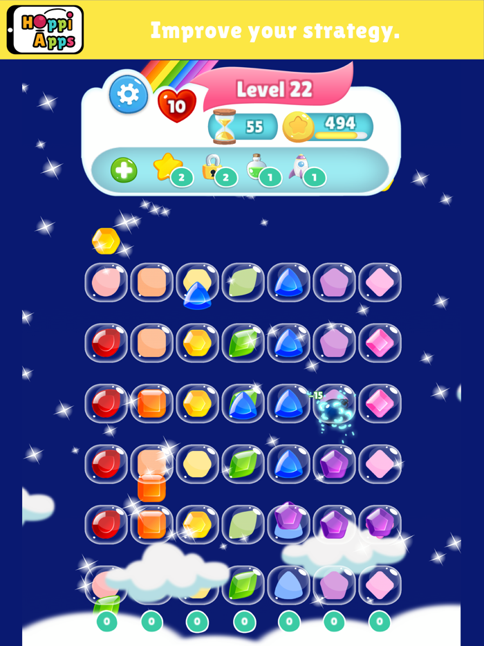 Colorful Sky - rainbow puzzle