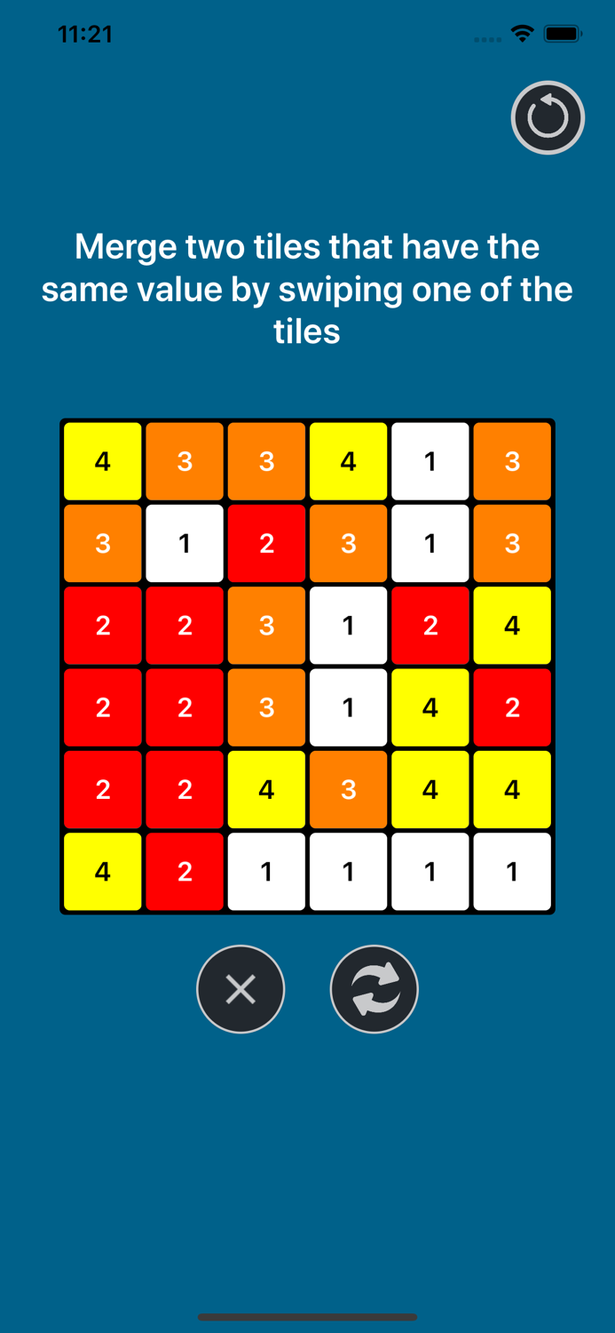 Tile Merge Puzzle Game