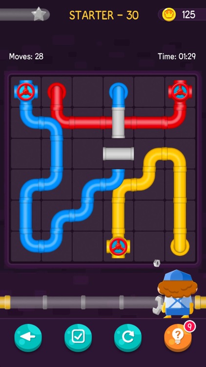 Pipe Lines Puzzle