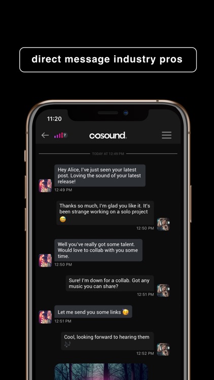 Cosound: A music industry app screenshot-5