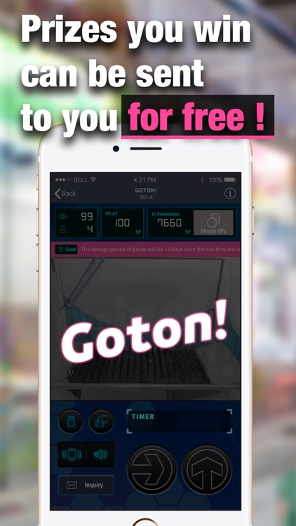GOTON! オンラインクレーンゲーム・UFOキャッチャー screenshot-3