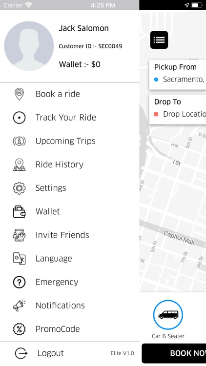 SpotnRides - Elite - Customer screenshot-6