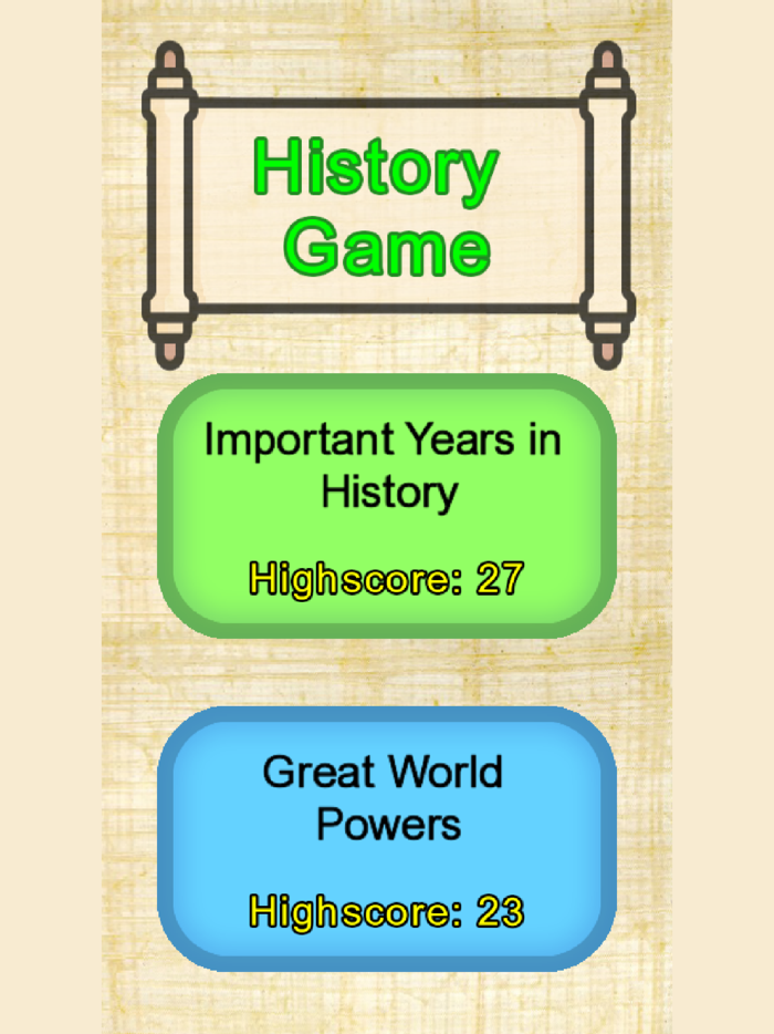 History Game