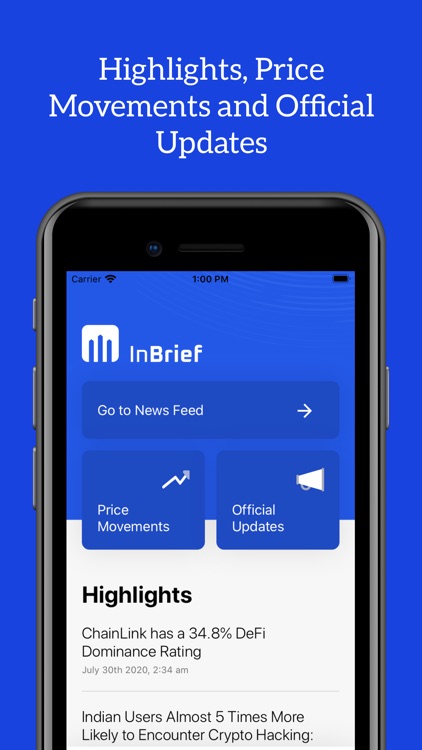 InBrief: CryptoNews Summarized