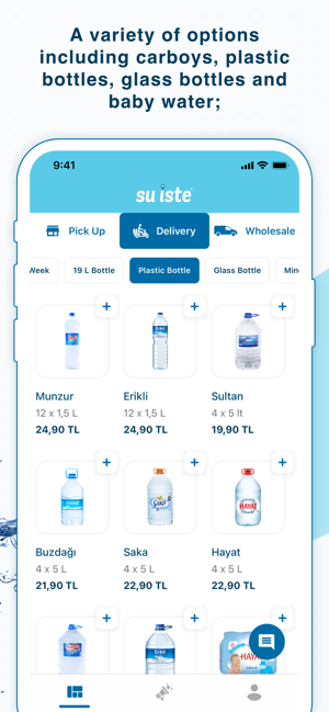 Su Iste Water Delivery On The App Store
