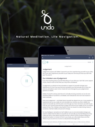 Undo App  Natural Meditation