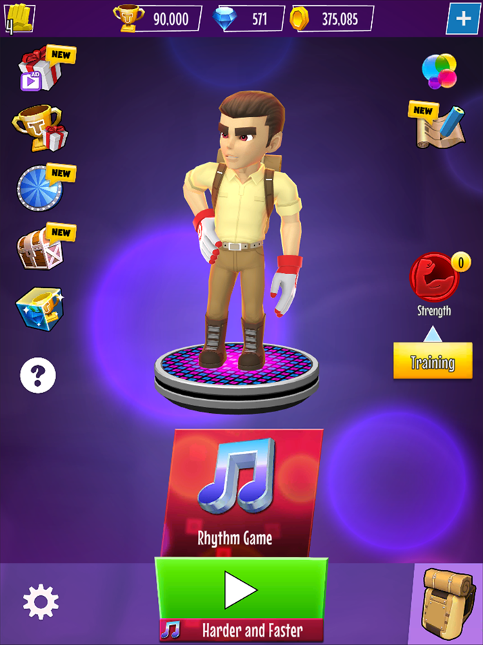 Rhythm Stars  climbing