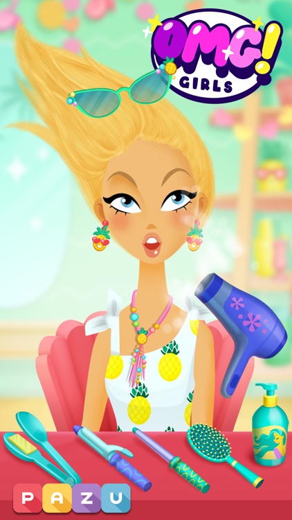 OMG! Girls - Hair Salon Games screenshot-4