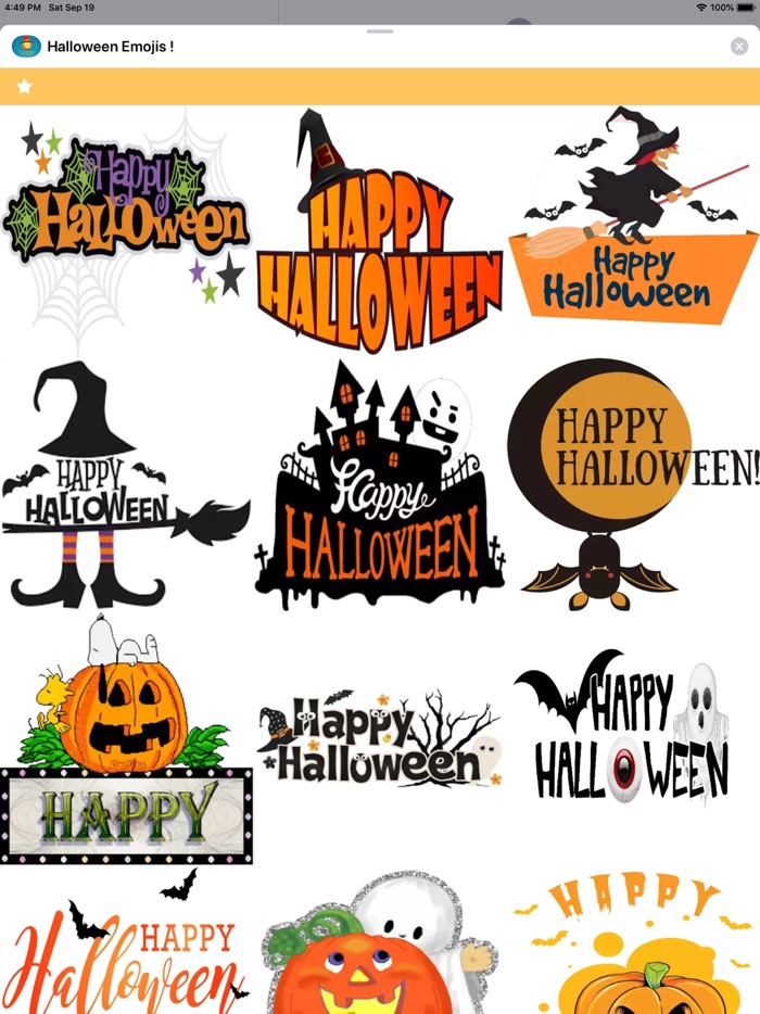 Halloween Emojis