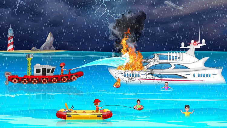 Firefighter Fire Rescue Game screenshot-7