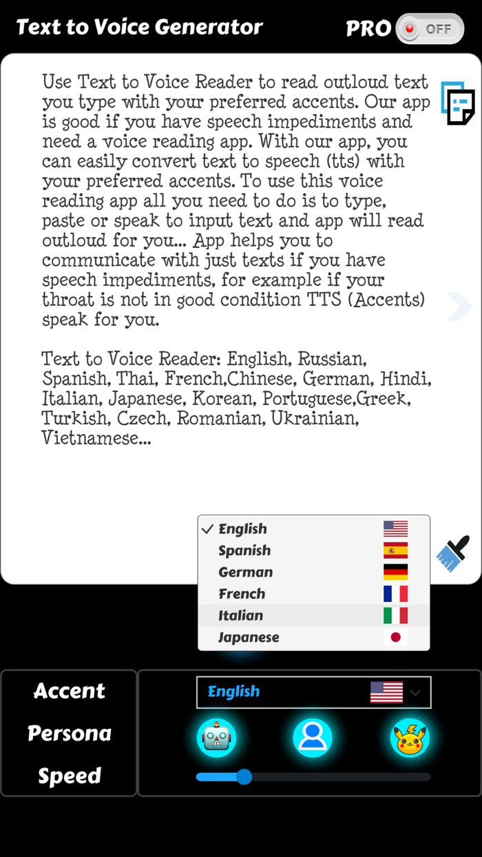 Text to Voice Generator