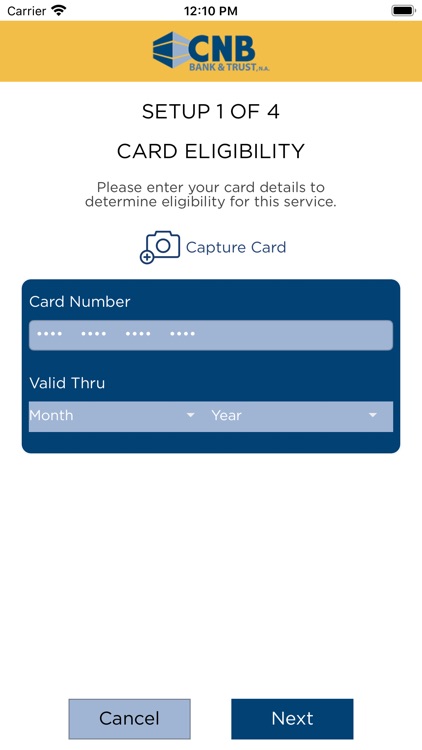 CNB Bank & Trust Card Manager screenshot-4