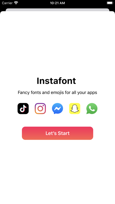 Instafont - Instagram... screenshot1