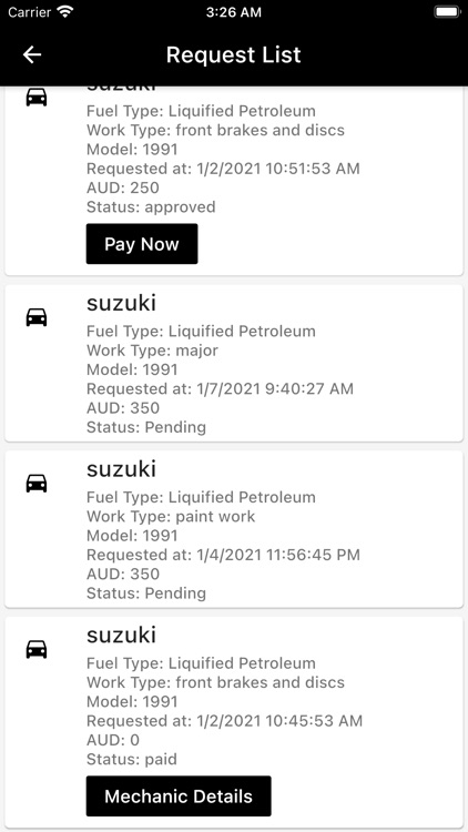 Autolog - Search Mechanic screenshot-3