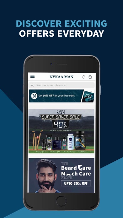 Nykaa Man-Men's Shopping App screenshot 2