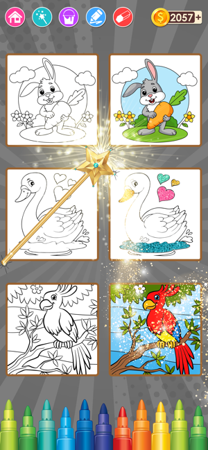 Animals Pages: Color & Play(圖8)-速報App