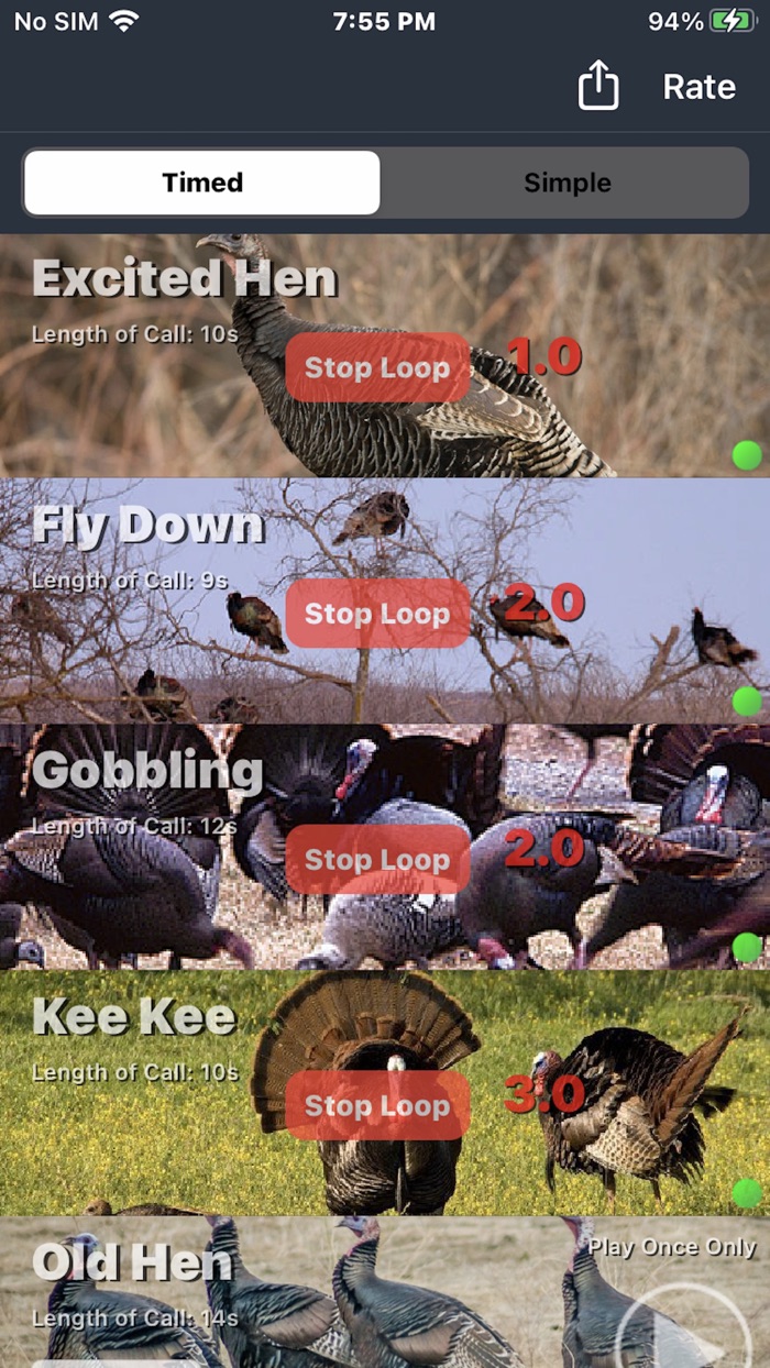 Turkey Calls for Hunting App