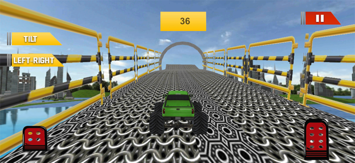 Monster Truck Stunt Game