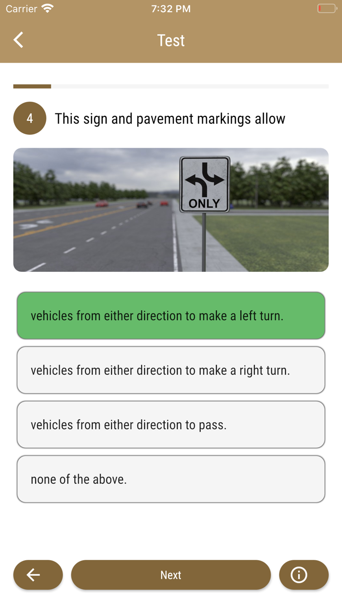 US DMV Driving Practice Test