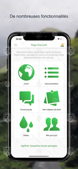 Game screenshot Agrifind Alertes mod apk