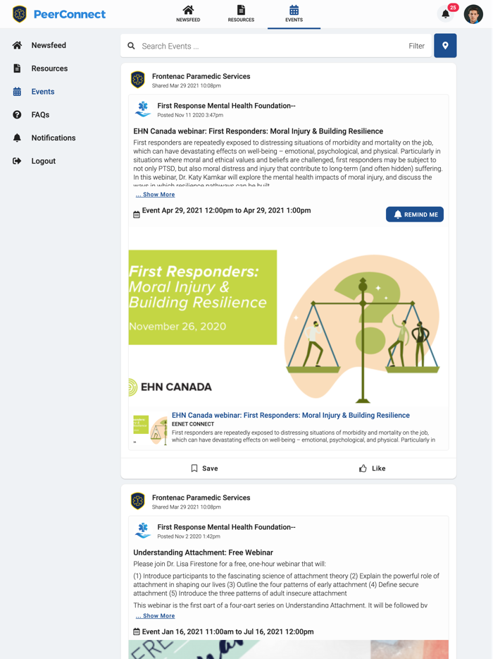 Frontenac PS PeerConnect