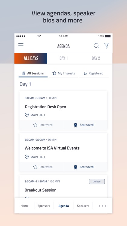 ISA Virtual Events