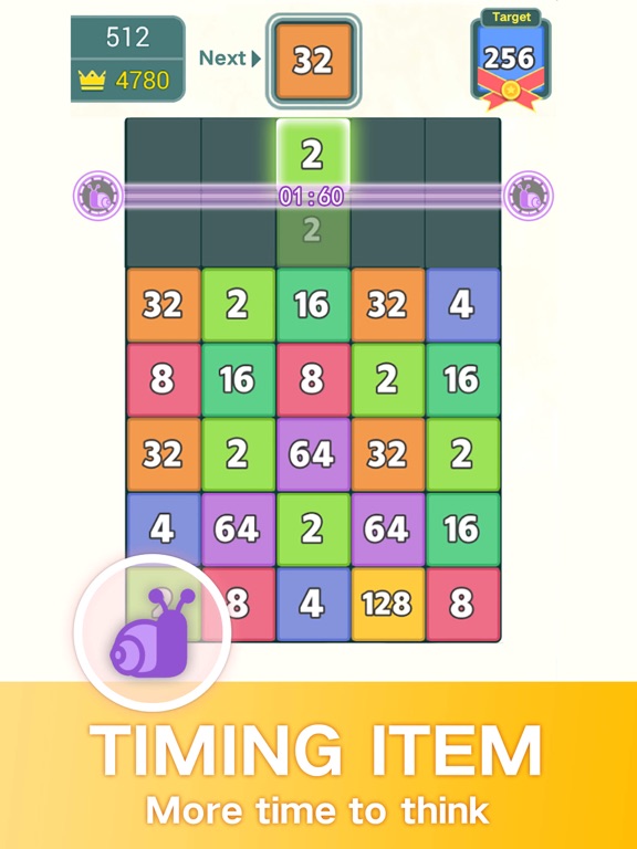 NumDrop - Number Puzzle Games screenshot 2