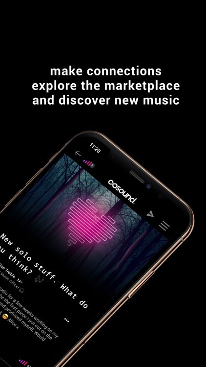 Cosound: A music industry app screenshot-2