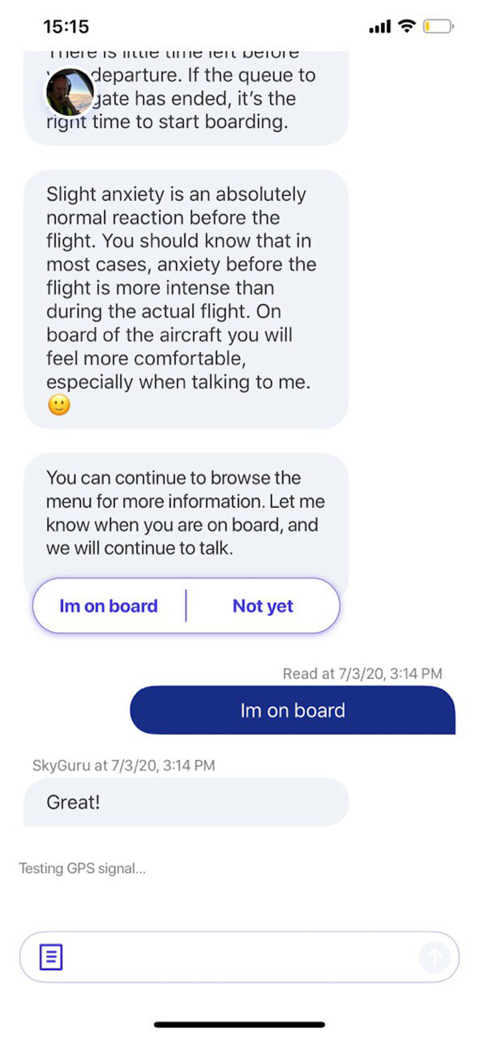 Sky Guru Fear of flying help