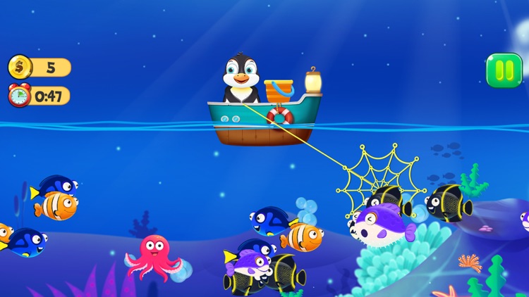 Nastya Like Fishing Mania screenshot-3
