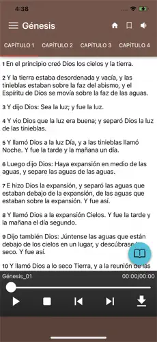 Imágen 4 La Santa Biblia Con Audio iphone