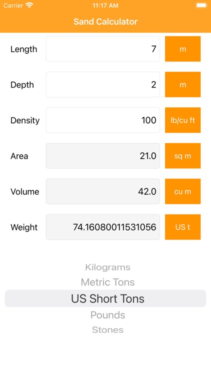 Sand Calculator screenshot-4