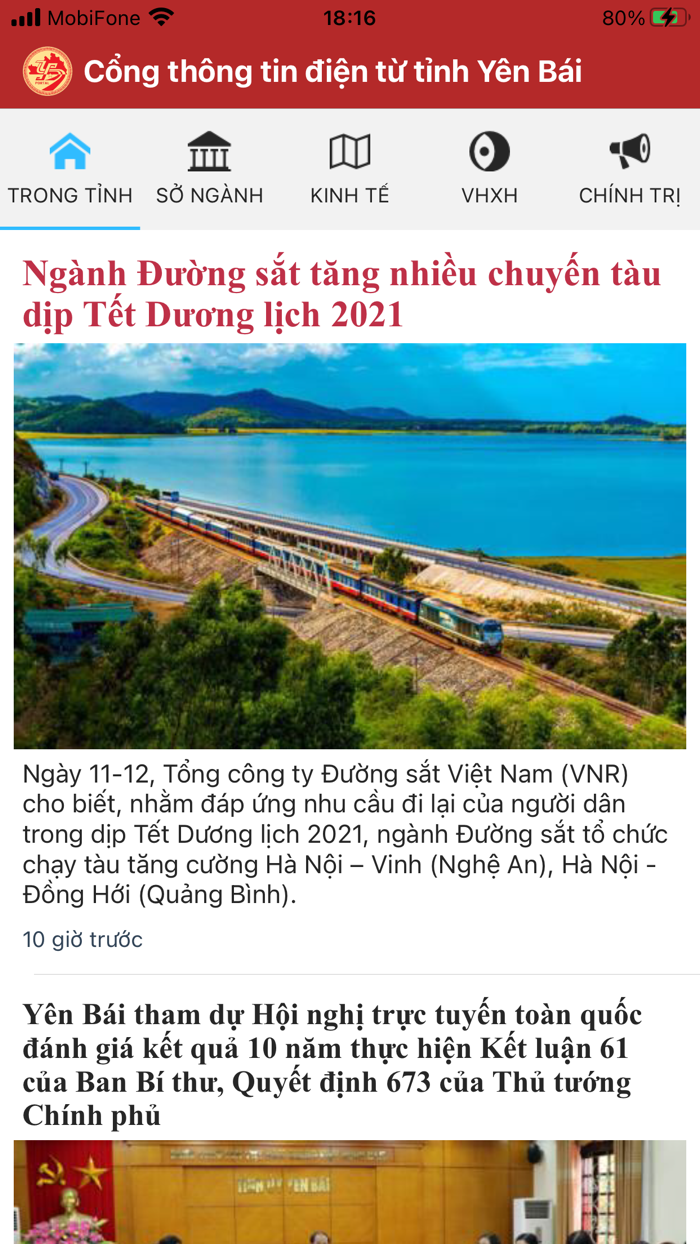 Cổng TTĐT Yên Bái