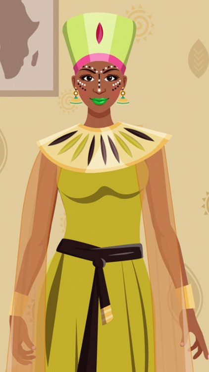 African Fashion Dress Up Game screenshot-4