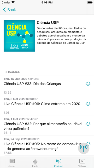 How to cancel & delete Jornal da USP from iphone & ipad 4
