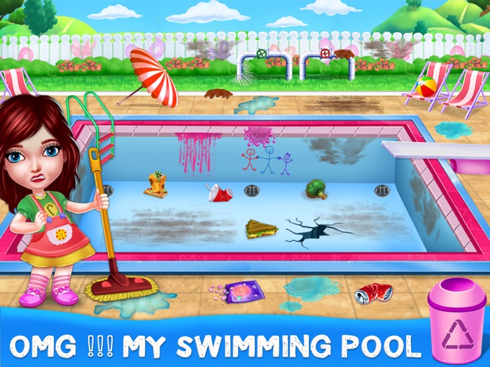 Doll House Cleaning and Wash