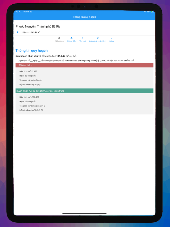 Quy hoạch xây dựng BRVT